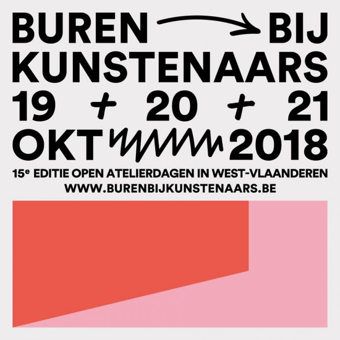 Banner buren bij kunstenaars 2018